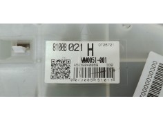 Recambio de cuadro instrumentos para mitsubishi colt berlina 5 (z30a) 1.3 inform (d) referencia OEM IAM 8100B021H  