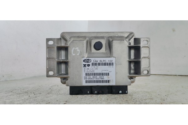 Recambio de centralita motor uce para citroen c3 referencia OEM IAM 9654596080  