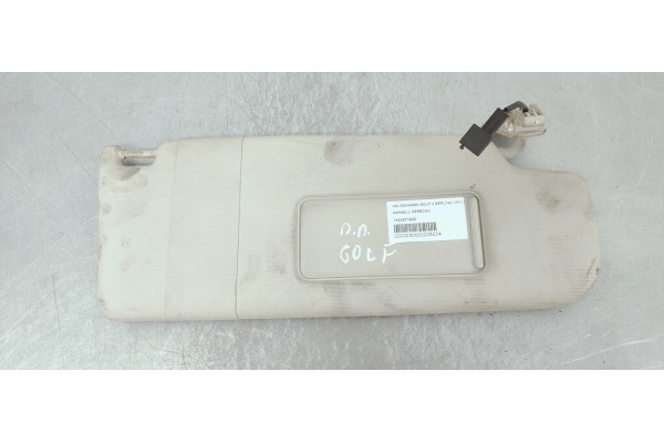 Recambio de parasol derecho para volkswagen golf v berlina (1k1) highline 4motion referencia OEM IAM 1K0857552D  