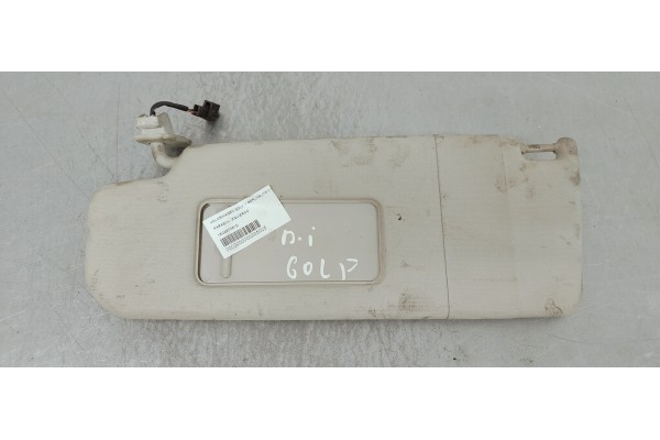 Recambio de parasol izquierdo para volkswagen golf v berlina (1k1) highline 4motion referencia OEM IAM 1K0857551D  