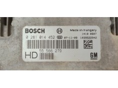 Recambio de centralita motor uce para opel astra h ber. edition referencia OEM IAM 0281014452  