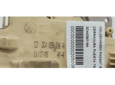 Recambio de cerradura puerta trasera derecha para volkswagen passat berlina (3c2) 2.0 tdi 140 referencia OEM IAM 3C4839016A  