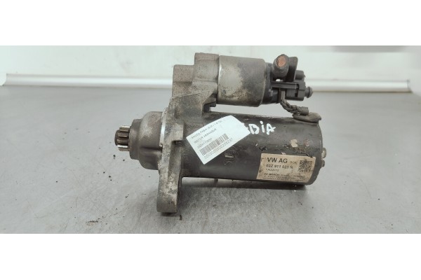 Recambio de motor arranque para skoda fabia (5j2 ) 1.6 tdi referencia OEM IAM 02Z911023N  