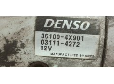 Recambio de motor arranque para kia carnival 2.9 crdi cat referencia OEM IAM 361004X901  