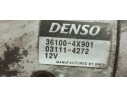 Recambio de motor arranque para kia carnival 2.9 crdi cat referencia OEM IAM 361004X901  