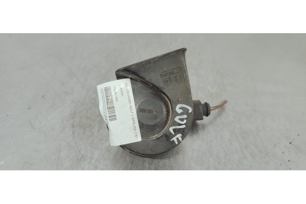 Recambio de claxon para volkswagen golf v berlina (1k1) 1.9 tdi 105 referencia OEM IAM 1K0951223  