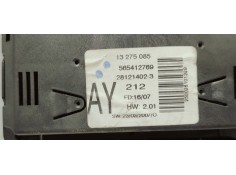 Recambio de pantalla multifuncion para opel astra h ber. edition referencia OEM IAM 13275085  