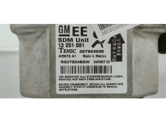 Recambio de centralita airbag para opel astra h ber. edition referencia OEM IAM 13251081  