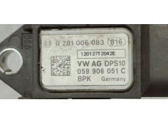 Recambio de sensor presion para audi a4 ber. (b8) 2.0 tdi referencia OEM IAM 0281006083  