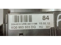 Recambio de mando multifuncion para skoda fabia (5j2 ) 1.6 tdi referencia OEM IAM 6Q0953503DQ  