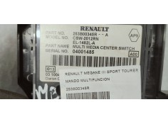 Recambio de mando multifuncion para renault megane iii sport tourer 1.5 dci referencia OEM IAM 253B00345R  