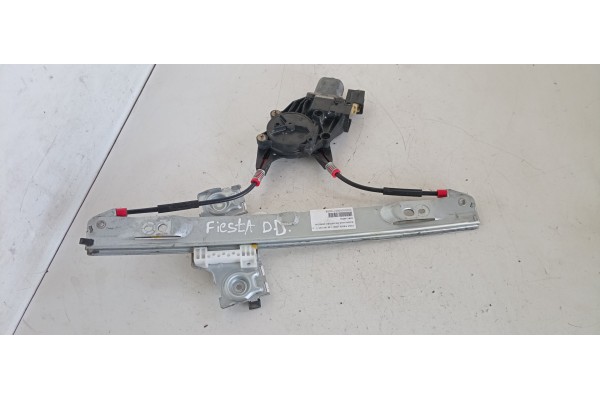 Recambio de elevalunas delantero derecho para ford fiesta (cbk) 1.25 16v cat referencia OEM IAM 8A6114553A 8A61A23200 