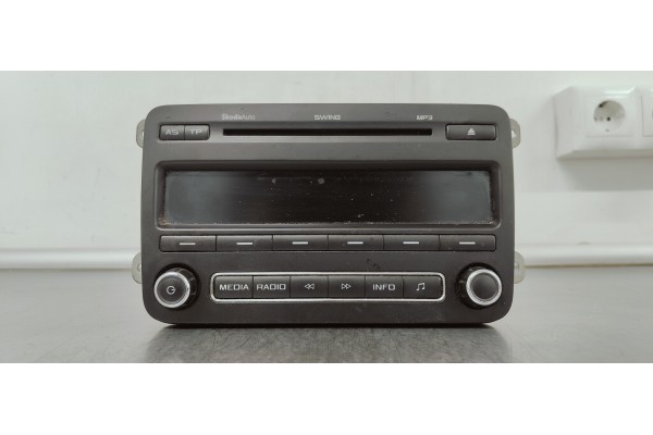 Recambio de sistema audio / radio cd para skoda fabia (5j2 ) 1.6 tdi referencia OEM IAM 5J0035161D  