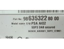 Recambio de pantalla multifuncion para citroen berlingo 1.5 hdi referencia OEM IAM 9863532280  