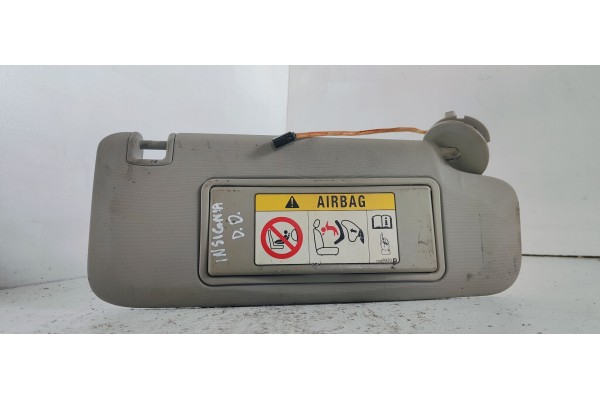 Recambio de parasol derecho para opel insignia berlina 2.0cdti 130 fap referencia OEM IAM 13589920  