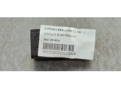 Recambio de modulo electronico para citroen berlingo 1.5 hdi referencia OEM IAM 98313506VV  