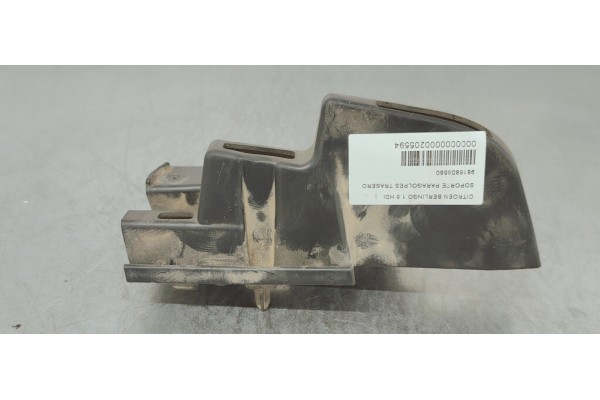 Recambio de soporte paragolpes trasero para citroen berlingo 1.5 hdi referencia OEM IAM 9816808580  