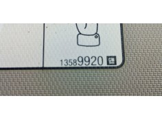 Recambio de parasol derecho para opel insignia berlina 2.0cdti 130 fap referencia OEM IAM 13589920  