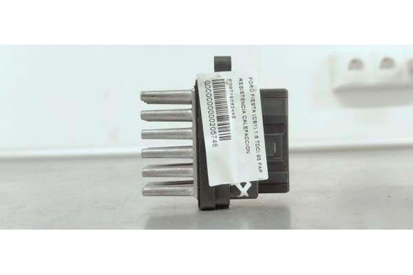 Recambio de resistencia calefaccion para ford fiesta (cb1) 1.6 tdci 95 fap referencia OEM IAM 6G9T19E624AE  