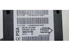 Recambio de centralita airbag para citroen c3 1.4 referencia OEM IAM 9660731780  