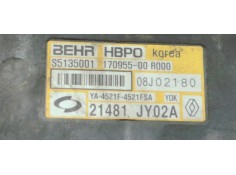 Recambio de electroventilador para renault koleos 2.0 dci 150 4x4 fap referencia OEM IAM 21481JY02A  