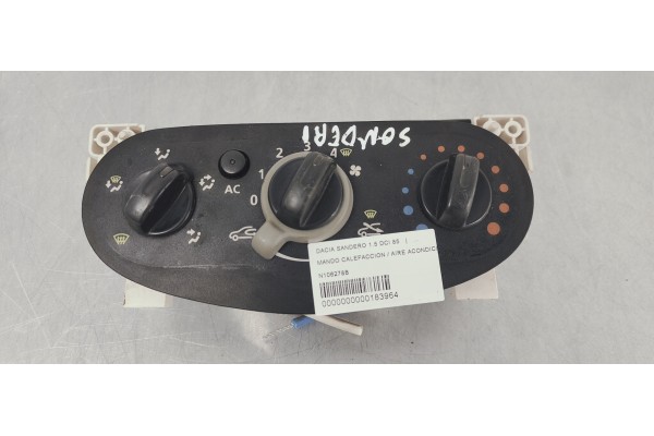 Recambio de mando calefaccion / aire acondicionado para dacia sandero 1.5 dci 85 referencia OEM IAM N106278B  
