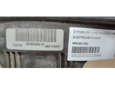 Recambio de electroventilador para citroen c3 1.4 hdi exclusive referencia OEM IAM 9653804080  
