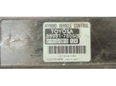 Recambio de modulo electronico para lexus nx 2.5i eh 153 [300h] 4x4 referencia OEM IAM 8998178060  