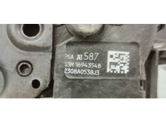 Recambio de cerradura puerta lateral izquierda para citroen berlingo 1.5 hdi referencia OEM IAM 243587  