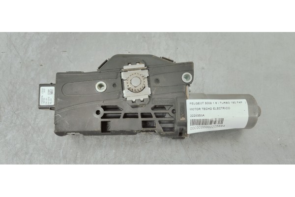 Recambio de motor techo electrico para peugeot 5008 1.6 i turbo 180 fap referencia OEM IAM 2229358A  