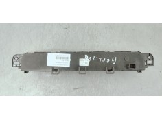 Recambio de mando climatizador para citroen berlingo 1.5 hdi referencia OEM IAM 98340416ZD  