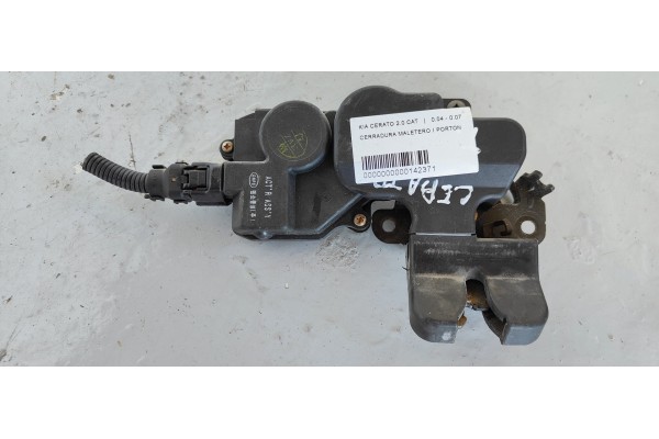 Recambio de cerradura maletero / porton para kia cerato 2.0 ex berlina (4-ptas.) referencia OEM IAM   