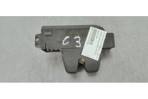 Recambio de cerradura maletero / porton para citroen c3 1.4 hdi exclusive referencia OEM IAM 9652301980  