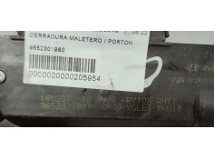Recambio de cerradura maletero / porton para citroen c3 1.4 hdi exclusive referencia OEM IAM 9652301980  
