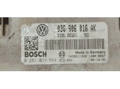 Recambio de centralita motor uce para seat leon (1p1) reference referencia OEM IAM 0281011884  