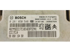 Recambio de centralita motor uce para peugeot 308 1.6hdi 92 fap referencia OEM IAM 0281030548  