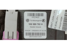 Recambio de elevalunas delantero derecho para seat leon (1p1) reference referencia OEM IAM 1P0837402A  