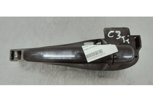 Recambio de maneta exterior trasera izquierda para citroen c3 1.4 hdi exclusive referencia OEM IAM   