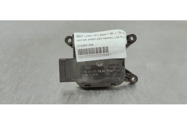 Recambio de motor apertura trampillas climatizador para seat leon (1p1) reference referencia OEM IAM 0132801338  