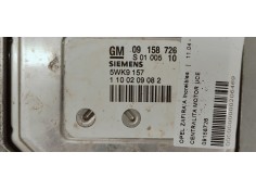 Recambio de centralita motor uce para opel zafira a increibles referencia OEM IAM 09158726  
