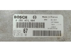 Recambio de centralita motor uce para citroen xsara picasso 2.0 hdi satisfaction referencia OEM IAM 0281011084  