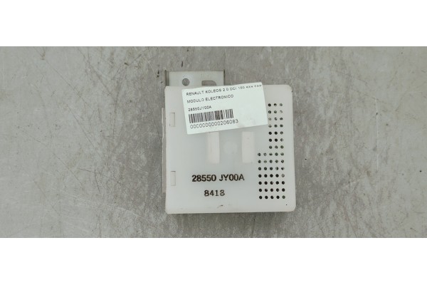 Recambio de modulo electronico para renault koleos 2.0 dci 150 4x4 fap referencia OEM IAM 28550JY00A  