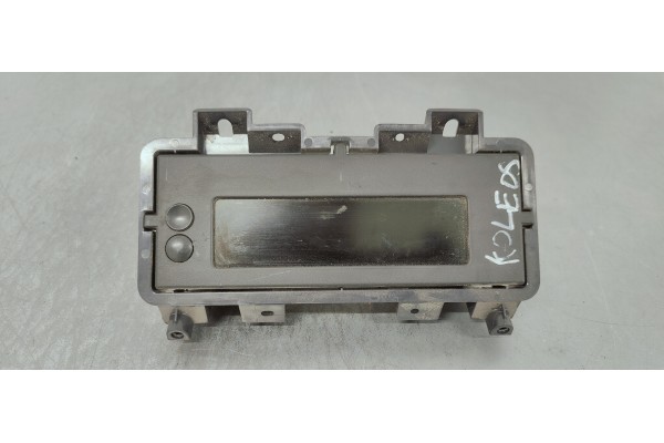 Recambio de pantalla multifuncion para renault koleos 2.0 dci 150 4x4 fap referencia OEM IAM 28091JY20A  