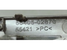 Recambio de moldura para toyota auris 1.6 d4d 112 fap referencia OEM IAM 5540502870  