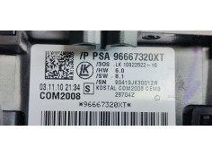 Recambio de mando multifuncion para peugeot 3008 1.6hdi 112 fap referencia OEM IAM 96667320XT  