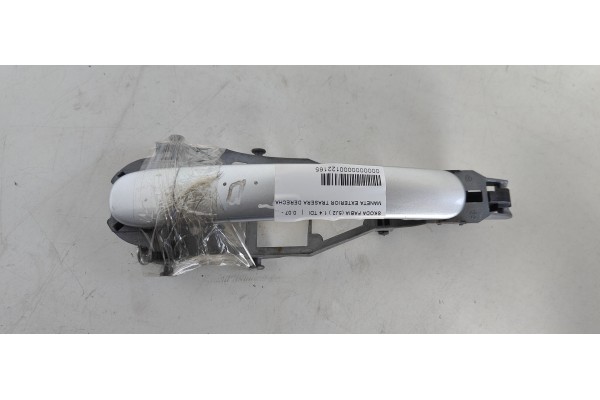 Recambio de maneta exterior trasera derecha para skoda fabia (5j2 ) 1.4 tdi referencia OEM IAM   