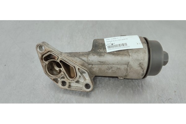Recambio de soporte filtro aceite para opel corsa d 1.2 referencia OEM IAM 55560748  