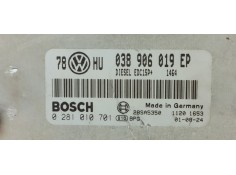 Recambio de centralita motor uce para volkswagen passat berlina (3b3) 1.9tdi 130 4x4 referencia OEM IAM 0281010701  