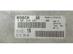 Recambio de centralita motor uce para citroen xsara picasso 2.0 hdi satisfaction referencia OEM IAM 0281010137  