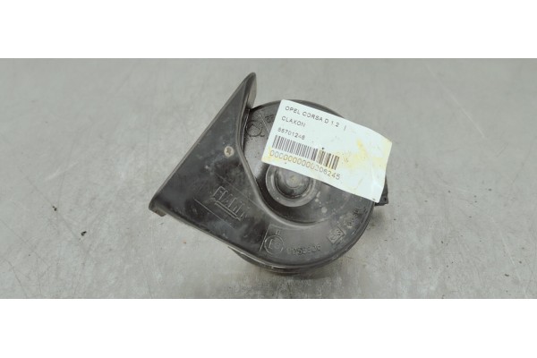 Recambio de claxon para opel corsa d 1.2 referencia OEM IAM 55701246  